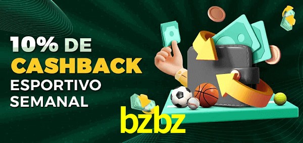 10% de bônus de cashback na bzbz